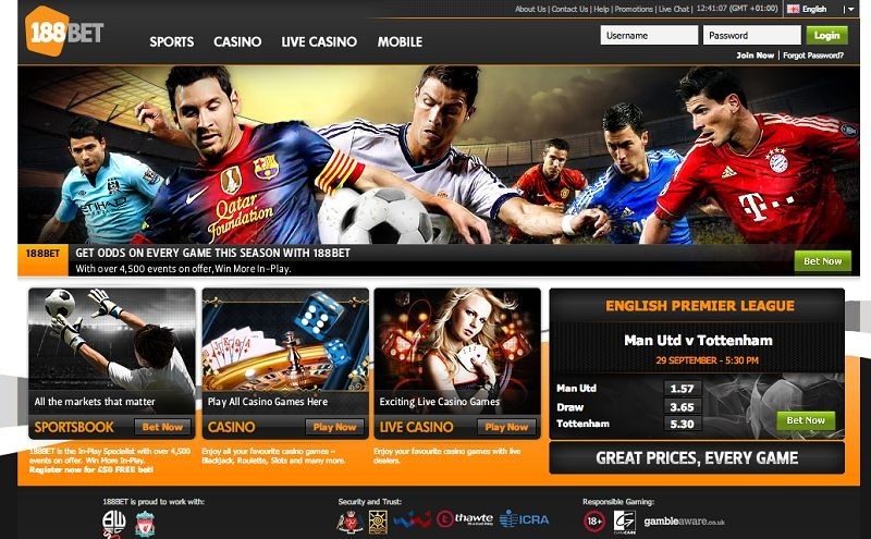 188Bet &ndash; S&acirc;n chơi giải tr&iacute;, nh&agrave; c&aacute;i uy t&iacute;n d&agrave;nh cho cược thủ Việt